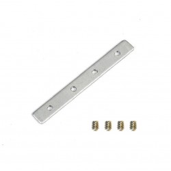 Conector p/Perfil de Aluminio, Tipo: Recto, 180 Grados