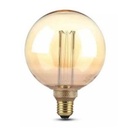 [DGPR-1025797] Bombilla de Filamento Vintage, Tipo UJO-DG-017, 4W, 2200K, E27, Ambar, 110-130Vac, Dimensiones: 200x300mm, IP20, 360 Grados