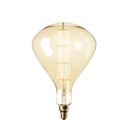 [DGPR-1025798] Bombilla de Filamento Vintage, Tipo UJO-DG-018, 4W, 2200K, E27, Ambar, 110-130Vac, Dimensiones: 180x300mm, IP20, 360 Grados