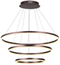 Lámpara LED Decorativa Colgante, DG60774P, 162W, 4000K Blanco Natural, 85-265Vac, Dimensiones: Φ(400+600+800)x1200mm, IP20, Marrón