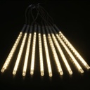 [DGPR-1026080] Lluvia de Meteoros LED, 9W, 2700K, 10pcs de tubos de 800mm, 72LED, 110Vac1600