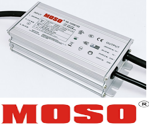 Driver p/Lámpara LED, 320W, 100-277Vac, Dimmable de 0-10Vdc, Con Supresor de Pico Interno de 10KV, Output: 115-230Vdc, 210-2100mA, IP67, Programable