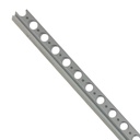 Pieza DG-2127 para Instalación tipo Colgante de Perfil de Aluminio de 2500mm, Plateado
