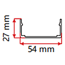 Clip para Tubo de Neón DG-5025