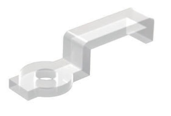 Clip plastico para Tubo de Neón DG-0511