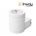 [DGPR-1026831] Lámpara LED de Pared (Aplique), 9W, 4000K Blanco Natural, 100-265Vac, 36 Grados, Dimensiones: 80x98x65mm, Material: Aluminio, IP65, Gris Oscuro