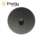 Lámpara LED Empotrable Circular, 3W, 4000K Blanco Natural, 100-265Vac, IP65, 30 Grados, Negro, Dimensiones: Ø70x34.5mm, Material: Aluminio