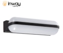 Lámpara LED de Pared (Aplique), DGW-1818, 12W, 2x6W, 6000K Blanco Frío, 85-265Vac, IP60, Negro, 360 Grados, Dimensiones: 260x100x60mm, Material: Aluminio, Uso en exterior techado o interior