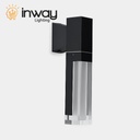 [DGPR-1026904] Lámpara LED de Pared (Aplique), DGW-1828, 10W, 6000K Blanco Frío, 85-265Vac, IP60, Negro, 180 Grados, Dimensiones: 50x100x300mm, Material: Aluminio, Uso en exterior techado o interior