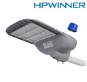 [DGPR-1027409] Lámpara de Calle LED Modular T33D-N3 con Base de 3 Pin, 150W, 3000K Blanco Cálido, 2109, 3x28pcs, Type III Medium, LUXEON 5050, 100-277Vac, Dimmable de 0-10Vdc, Supresor de pico externo de 20KV/10KA, adaptador 40-50mm, IP68, Gris