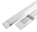 Lámpara Slim Lineal de Superficie LED, 36W, 47.24&quot;(1200mm), 6000K Blanco Frío, Difusor Opal, 100-265Vac, IP20, 120 Grados, Incluye: Clips