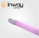 Tubo T8 LED, Fresh Food, 18W, 48"(120cm), G13, 100-277Vac, Alimentación Doble, Frost, Aluminio-PC