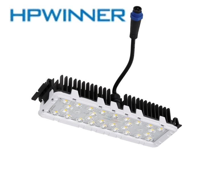 Módulo LED, 30-60W, 3000K Blanco Cálido, M33A-VBA (1x18pcs), 2190, 90 Grados, SANAN 5050, 72,000 horas de vida útil, 600-1200mA, 40-54Vdc, IP68