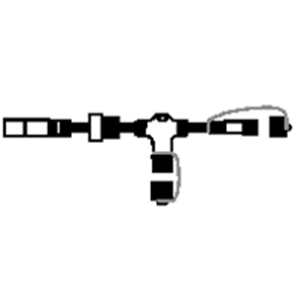 Conector en T p/Productos Smart, Con Conector Macho y Hembra, Conectable, IP67