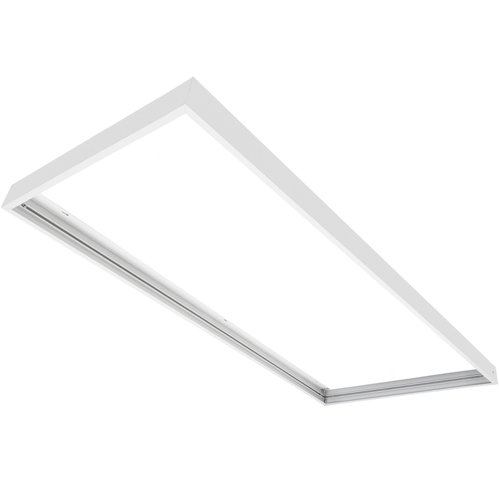 Base de Superficie p/Panel LED de Luz Directa (BackLit), 600x1200mm, Blanco