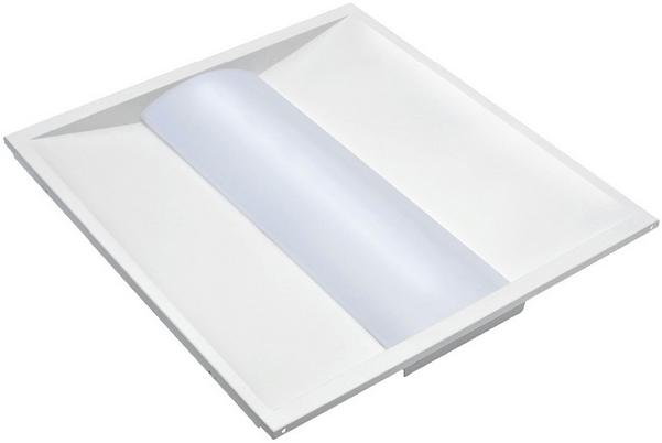 Troffer Panel LED Cuadrado p/Empotrar con Switch, 25W / 30W / 40W, Múltiple CCT NW 4000K / 5000K / CW 6000K, 125Lm/w, 100-277Vac, Dimmable de 0-10Vdc, 24"x24"(600x600mm), Borde Blanco