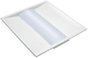 [DGPR-1027903] Troffer Panel LED Cuadrado p/Empotrar con Switch, 25W / 30W / 40W, Múltiple CCT NW 4000K / 5000K / CW 6000K, 125Lm/w, 100-277Vac, Dimmable de 0-10Vdc, 24&quot;x24&quot;(600x600mm), Borde Blanco
