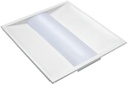 Troffer Panel LED Cuadrado p/Empotrar, 25W / 30W / 40W, Múltiple CCT NW 4000K / 5000K / CW 6000K, 125Lm/w, 100-277Vac, Dimmable de 0-10Vdc, 24&quot;x24&quot;(600x600mm), Borde Blanco