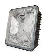 Lámpara Canopy LED SMD, 15W, 5000K, 100-277Vac, 130 Grados, IP65, Bronce