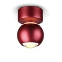 Lámpara LED Decorativa de Superficie, DG61241C, 5W, 4000K Blanco Natural, 85-265Vac, Dimensiones: Φ94x137mm, IP20, Rojo Vino