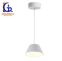 Lámpara LED Decorativa Colgante, DG50450P, 9W, 4000K Blanco Natural, 85-265Vac, Dimensiones: 160x160x1500mm, IP20, Blanco