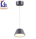 [DGPR-1028097] Lámpara LED Decorativa Colgante, DG50450P, 9W, 4000K Blanco Natural, 85-265Vac, Dimensiones: 160x160x1500mm, IP20, Gris Oscuro