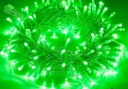 Extensión Navideña LED p/Exterior, 4W, Verde + CW 6000K Flash, 200LED/10Metros, 110Vac, Con cable verde de 3xφ0.18mm2, IP44