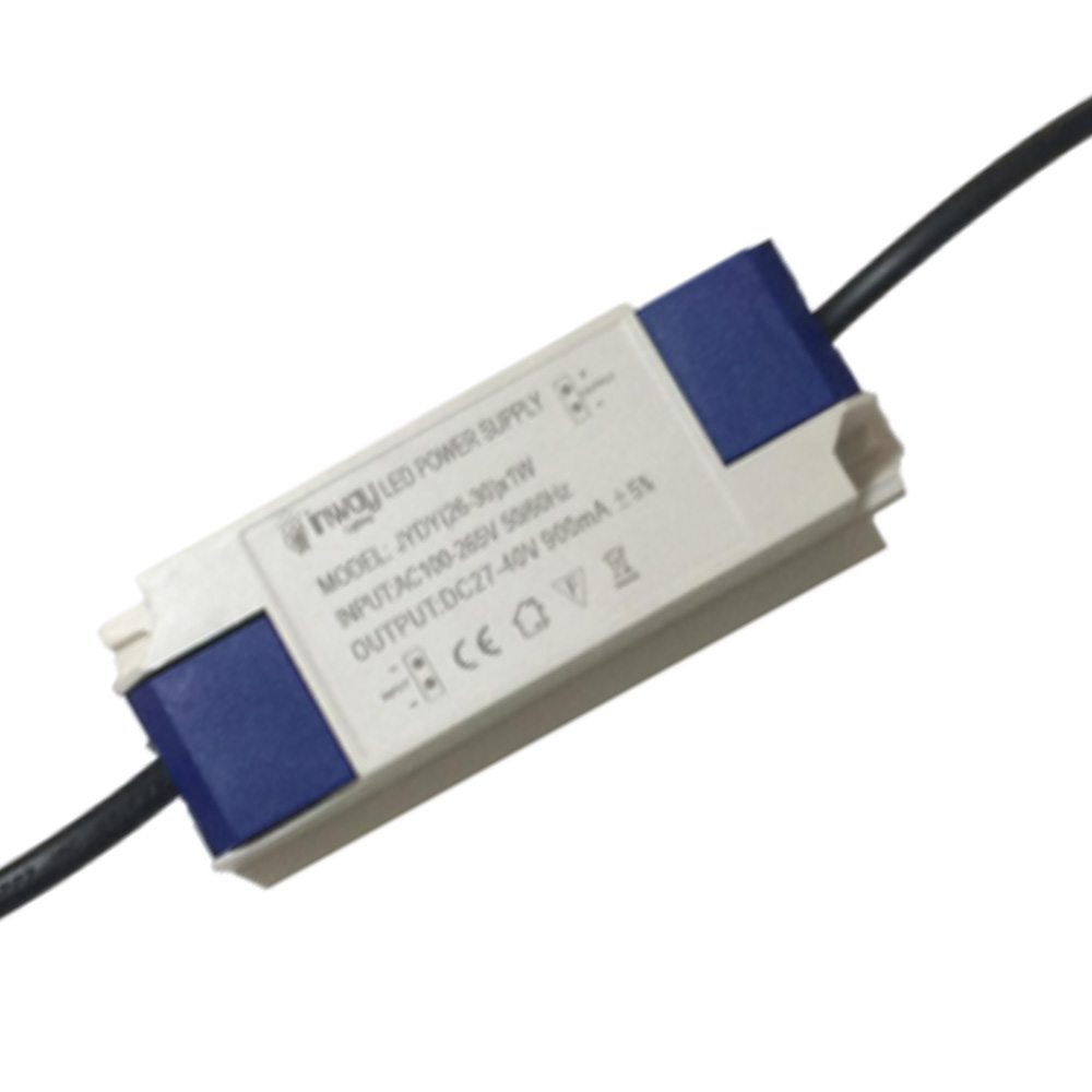 Driver p/Lámpara LED, 26-30W, 100-265Vac, Output: 27-40Vdc, 900mA, IP20