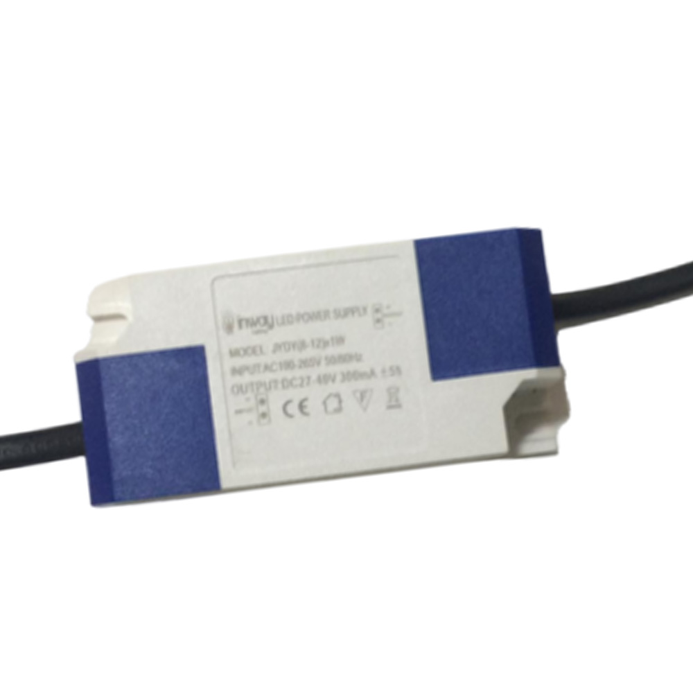 Driver p/Lámpara LED, 8-12W, 100-265Vac, Output: 27-40Vdc, 300mA, IP20