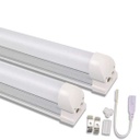 [DGPR-1028425] Barra tipo Tubo T8 Interconectable con LED Integrado, 36W, 96"(240cm), 6000K Blanco Frío, 100-277Vac, Frost, 100Lm/W