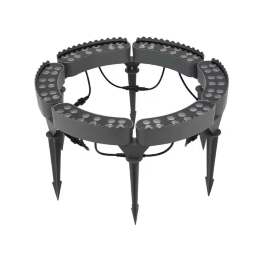 Lámpara LED para Árbol tipo Hugging, 12W, 3000K Blanco Cálido, 24Vdc, 24 Grados, Dimensiones: 200x40x45mm, IP65