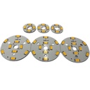 Pastilla Diodo LED, Tipo SMD, 5W, 4000K Blanco Natural, 15Vdc, 300mA, 120 grados