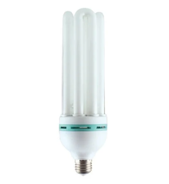 Bulbo Fluorescente 4U, 65W, 6000K Blanco Frío, E27, 100-120Vac