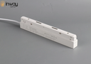 Driver para Lámpara Magnética de 2 cables y 20mm de ancho, 200W, 11.81"(300mm), 110-220Vac, 48Vdc, Blanco