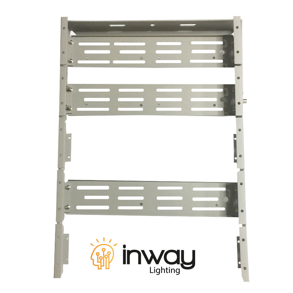 Cajetín p/Reflector LED RayFlex de 5 módulos, Gris
