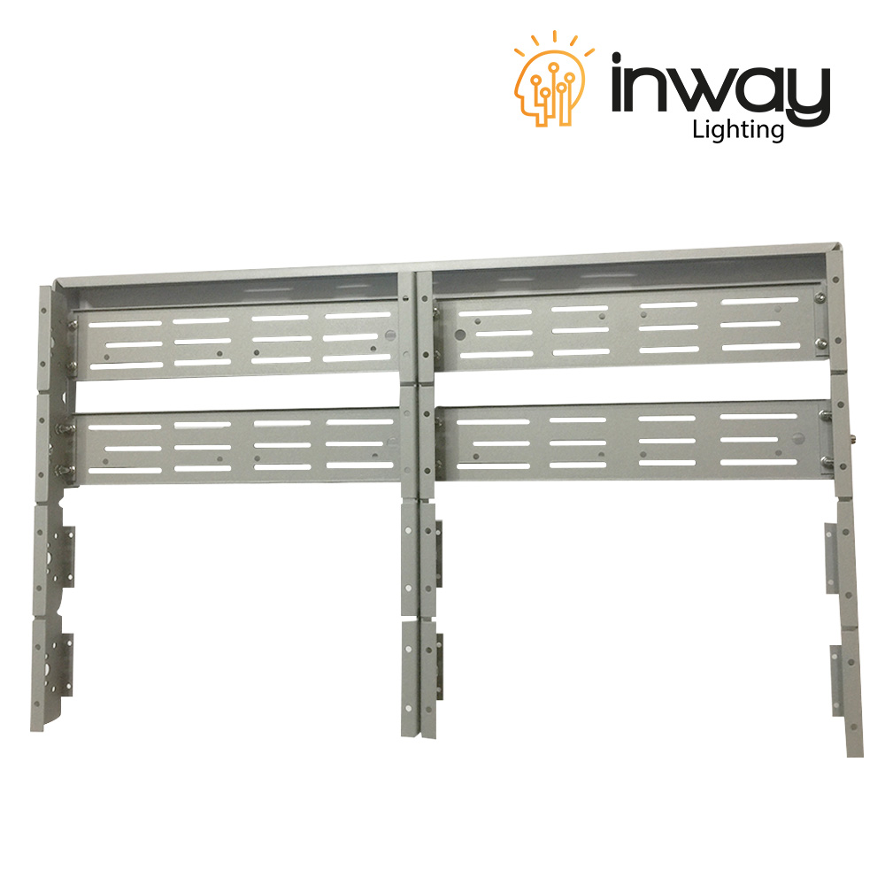 Cajetín p/Reflector LED RayFlex de 8 módulos, Gris