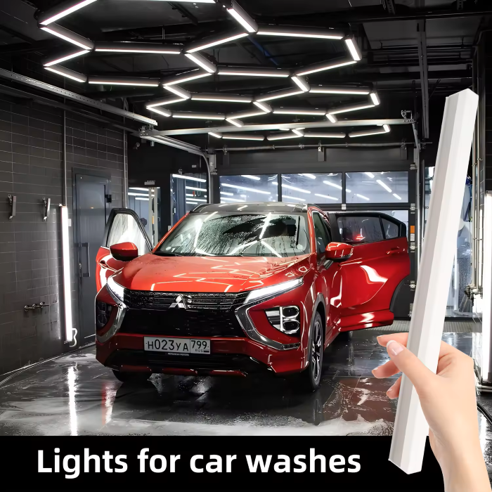 Módulo LED Lineal Geometric, 9W, 600mm, 6000K Blanco Frío, 100-260Vac, Frost, 100Lm/W, 120 Grados