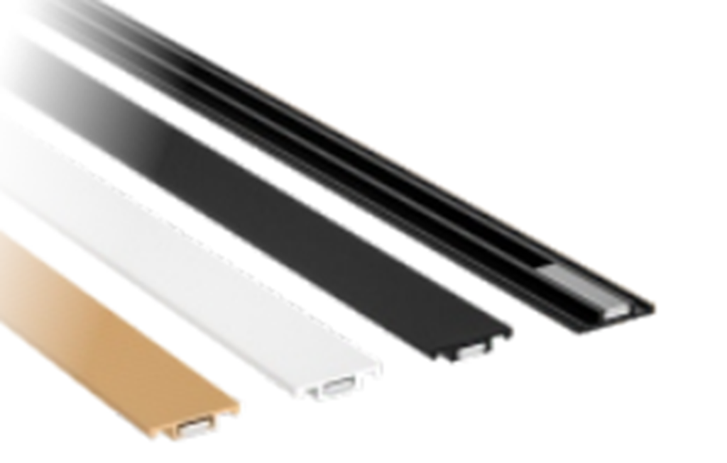 Cover para Riel Slim, 50cm, Color Negro