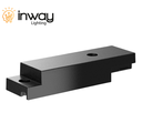 Módulo de Alimentación p/Riel de Superficie 27mm de Lámpara Slim Magnética y 48Vdc, Negro