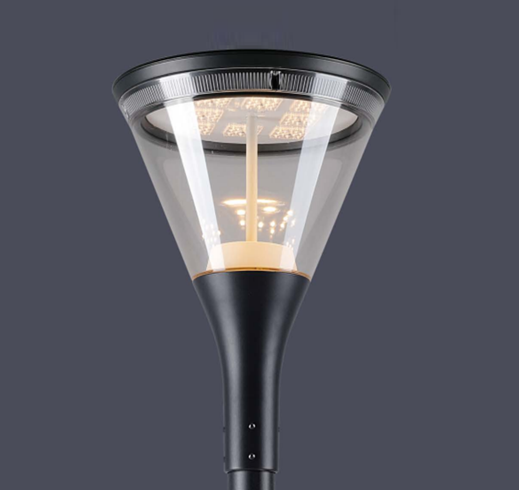 Lámpara Garden Light LED, Dayr, DGIN-GSK75, 75W, 5000K, 100-277Vac, Con supresor de pico externo de 10KV, 50,000 horas de vida útil, Base: 76mm, IP66, 120 Grados