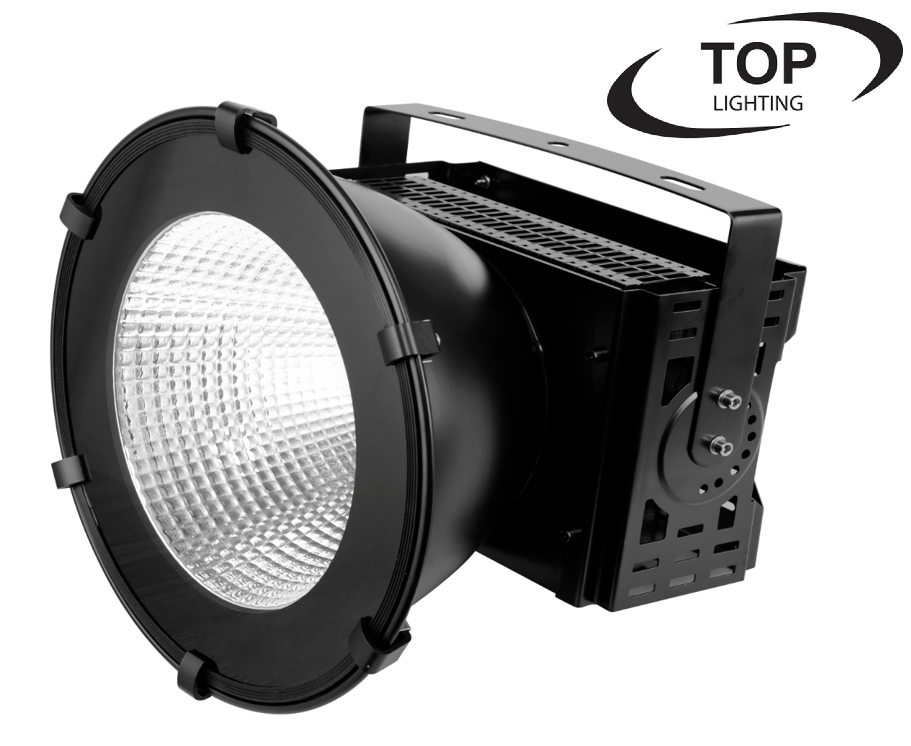 Reflector con Campana, 300W, 6000K Blanco Frío, 100-277Vac, IP65, 60 Grados, Negro, Dimensiones: Φ428x573mm