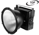 Reflector con Campana, 500W, 6000K Blanco Frío, 100-277Vac, IP65, 60 Grados, Negro, Dimensiones: Φ428x573mm