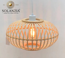 [DGPR-1028809] Lámpara Decorativa Artesanal, Esencia Ethnica, Colgante, E27, Dimensiones: Φ350xH210mm, Material: Bamboo