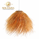 [DGPR-1028815] Lámpara Decorativa Artesanal, Saia, Colgante, E27, Dimensiones: Φ350xH340mm, Material: Rattan