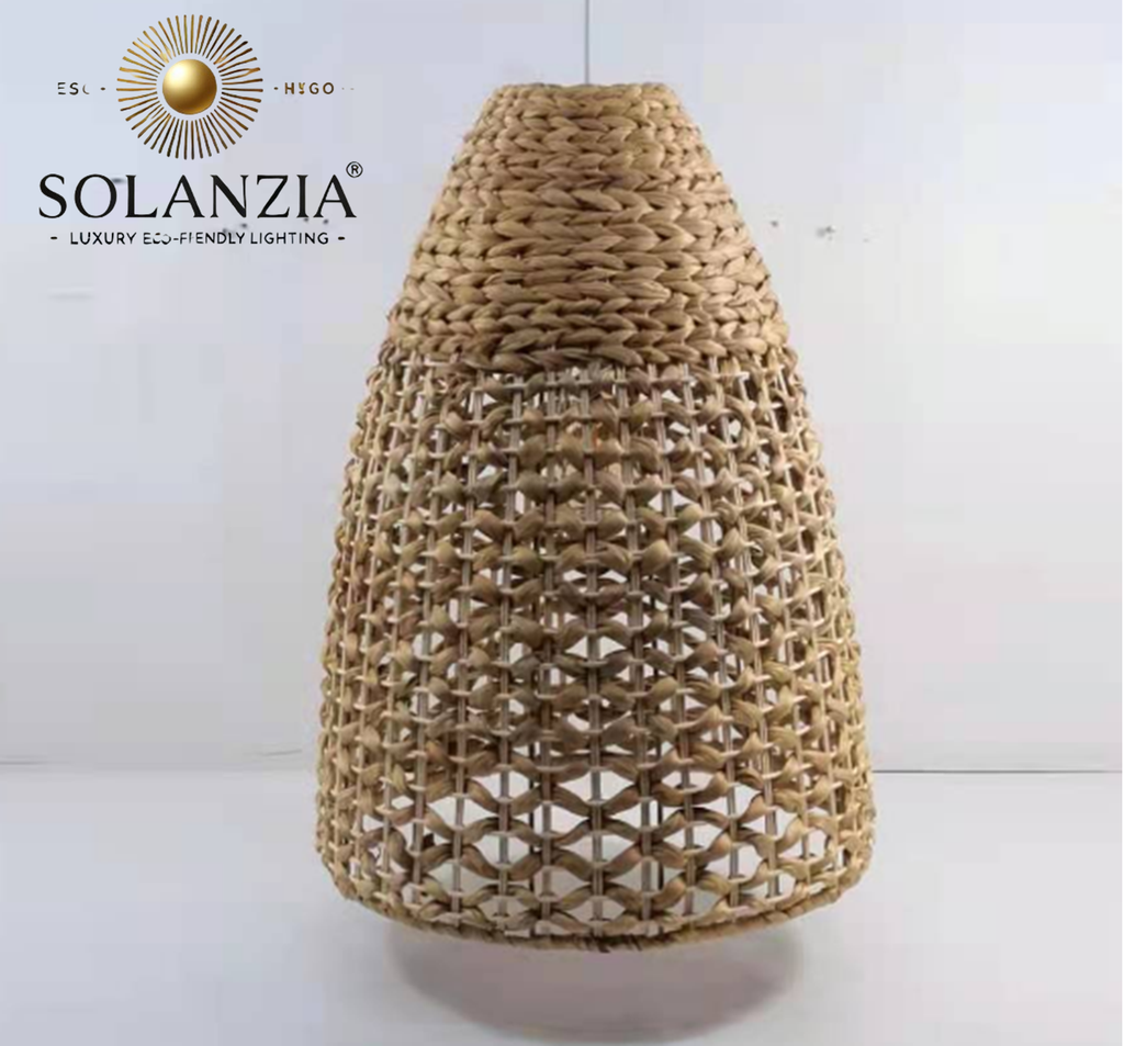 Lámpara Decorativa Artesanal, Vínculo de Luz, Colgante, E27, Dimensiones: Φ355xH500mm, Material: