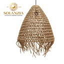[DGPR-1028833] Lámpara Decorativa Artesanal, Bora Bora, Colgante, E27, Dimensiones: Φ580xH540mm, Material: Algas Marinas y Rattan