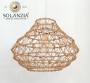 [DGPR-1028834] Lámpara Decorativa Artesanal, Cuerda de Papel, Colgante, E27, Dimensiones: Φ405xH310mm, Material: Cuerda de Papel