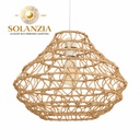 [DGPR-1028834] Lámpara Decorativa Artesanal, Cuerda de Papel, Colgante, E27, Dimensiones: Φ405xH310mm, Material: Cuerda de Papel