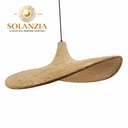 [DGPR-1028836] Lámpara Decorativa Artesanal, Eco de Color, Colgante, E27, Dimensiones: Φ750xH290mm, Material: Bamboo