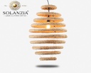 [DGPR-1028888] Lámpara Decorativa Artesanal Colgante, Pooh, E27, Dimensiones: 250x400mm, Material: Cuerda de cáñamo